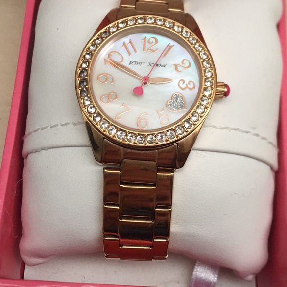 Betsey Johnson Rose Gold Watch - Picture 4 of 4